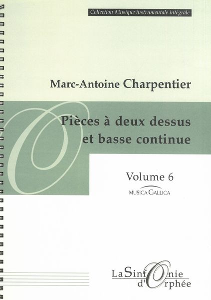 Pieces A Deux Dessus Et Basse Continue / edited by Catherine Cessac.