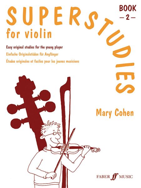 Superstudies, Book 2 : For Violin.