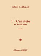 Cuarteto In 1/4 De Tono : Pour Quatuor A Cordes.