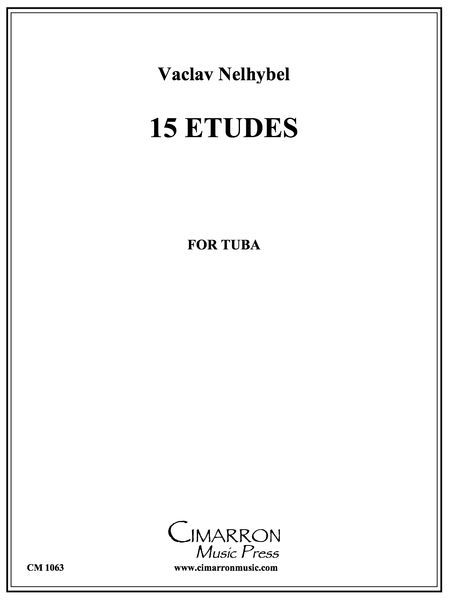 15 Etudes : For Tuba / edited by Bryan Doughty.