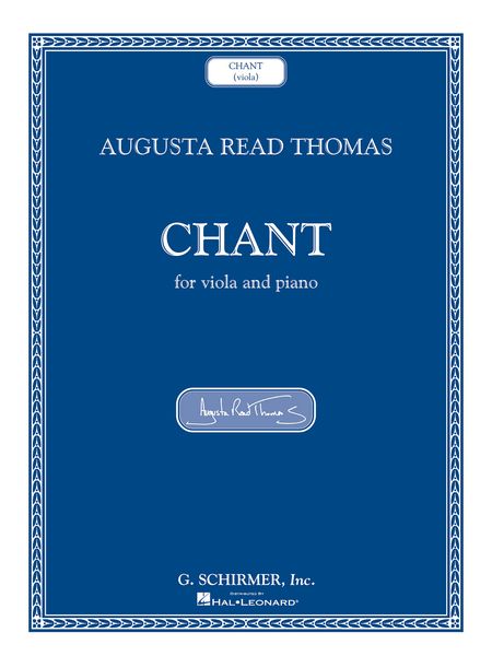 Chant : For Viola And Piano (2002).