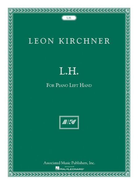 L. H. : For Piano Left Hand.