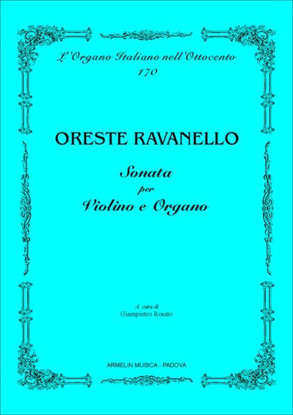 Sonata : Per Violino E Organo / Edited By Giampietro Rosato.