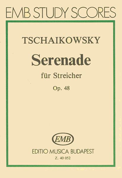 Serenade For Strings, Op. 48.