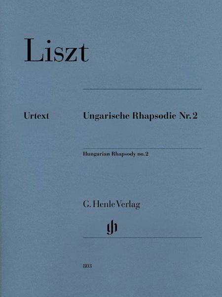 Hungarian Rhapsody No. 2 : For Piano / Edited By Ernst Herttrich.