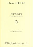 Petite Suite : For Two Pianos, 8 Hands / arranged by Henri Busser.