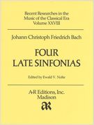 Four Late Sinfonias / edited by Ewald V. Nolte.