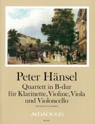 Quartett B-Dur : Für Klarinette, Violine, Viola Und Violoncello, Op. 19 / Edited By Bernhard Päuler.