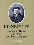 Sonate In B-Dur : Für Oboe Und Basso Continuo / Edited By Henrik Wiese.