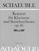 Konzert, Op. 46 : Für Klarinette Und Streichorchester (1969) / Edited By Lukas Näf.