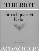 Streichquartett E-Dur / Edited By Yvonne Morgan.