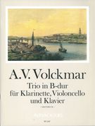 Trio In B-Dur : Für Klarinette, Violoncello Und Klavier / Edited By Bernhard Päuler.