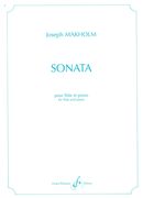 Sonata : For Flute and Piano.