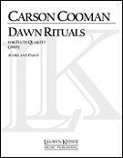 Dawn Rituals : For Flute Quartet (2005).