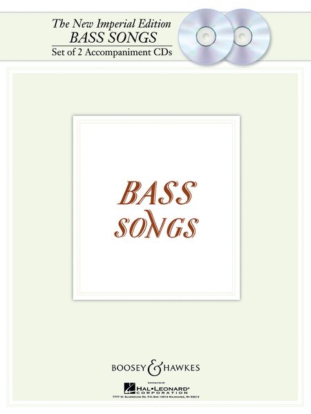 New Imperial Edition : Bass Songs / Compiled, Edited And Arranged By Sydney Northcote.