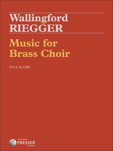 Music For Brass Choir.
