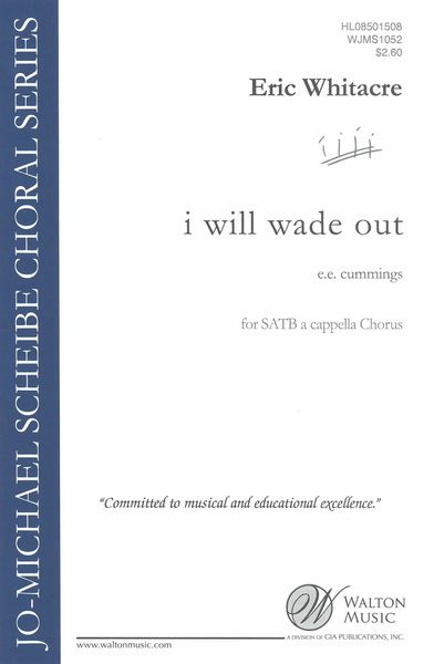 I Will Wade Out : For SATB Div A Cappella.