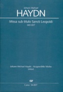 Missa Sub Titulo Sancti Leopoldi, MH 837 / Edited By Armin Kircher.