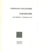 Sarabande : Pour Hautbois Et Clarinette.