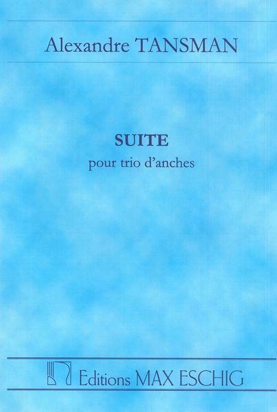 Suite Pour Trio d'Anches : For Oboe, Clarinet and Bassoon.