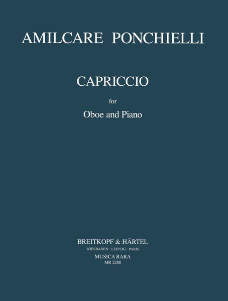 Capriccio : For Oboe And Piano / Edited By Sandro Caldini.