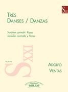 Tres Danzas : Per Saxofon Contralti I Piano, Op. 7b.