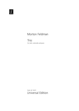 Trio : For Violin, Violoncello & Piano.