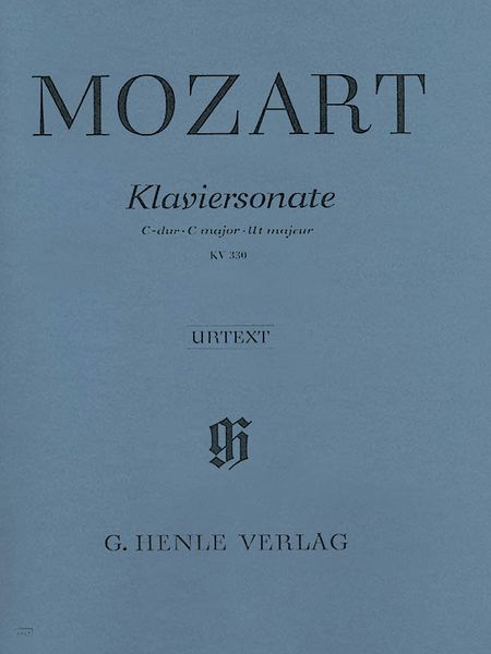 Sonate C-Dur, K. 330 / herausgegeben Von Ernst Herttrich.