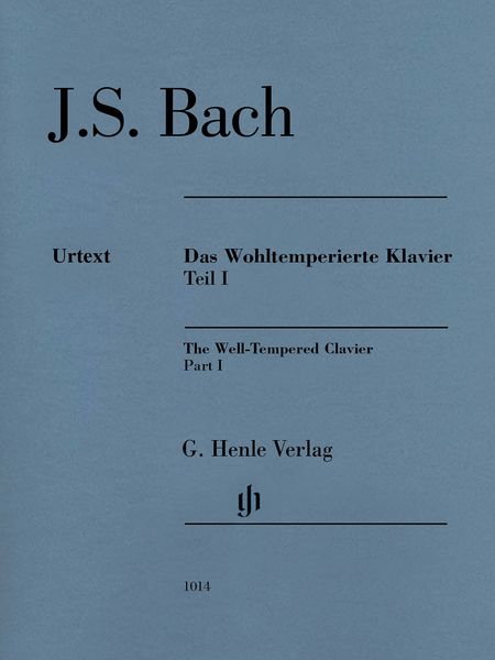 Well-Tempered Klavier, Part I, BWV 846-869 : For Piano / Without Fingering.