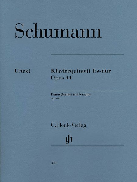 Piano Quintet E Flat Major, Op. 44 / edited by Ernst Herttrich.