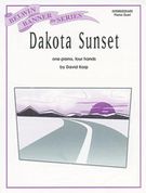 Dakota Sunset : For One Piano, Four Hands.