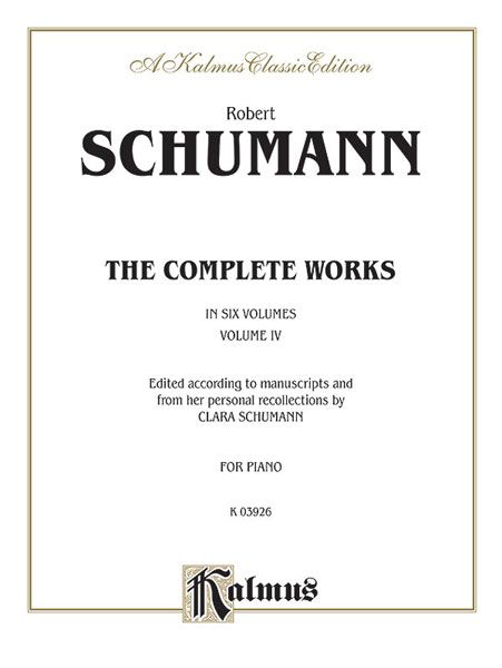Complete Works For Piano, Vol. 4.