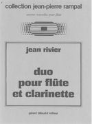 Duo : Pour Flute Et Clarinet.
