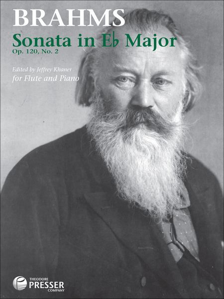 Sonata In E Flat Major, Op. 120 No. 2 : For Flute and Piano / edited by Jeffrey Khaner.