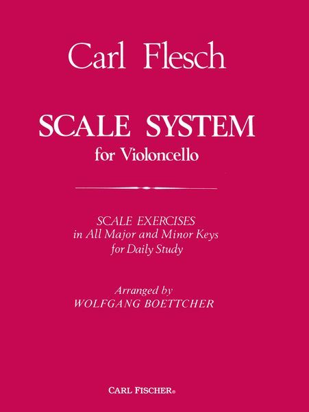 Scale System For Violoncello / arranged by Wolfgang Boettcher.