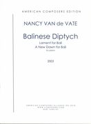 Balinese Diptych : For Solo Piano (2003).