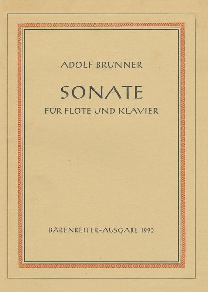Sonate : For Flute and Piano (1936).
