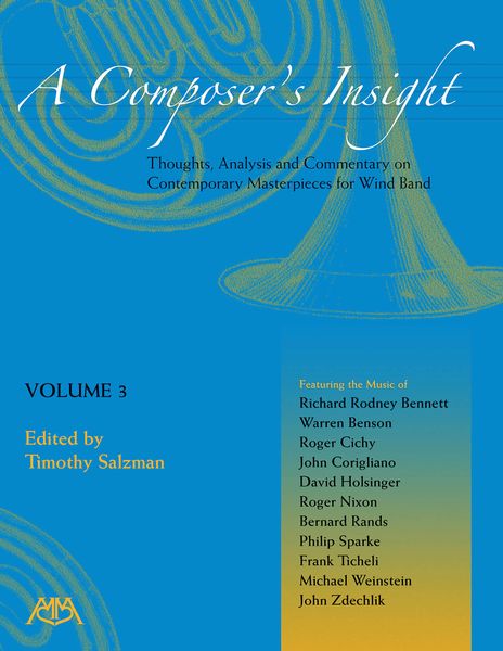Composer's Insight, Vol. 3 / edited by Timothy Salzman.
