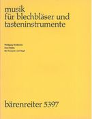 Zwei Stücke : For Trumpet and Organ (1971).