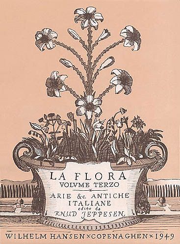 Flora, Vol. 3 : For High Voice / edited by Knud Jeppesen.