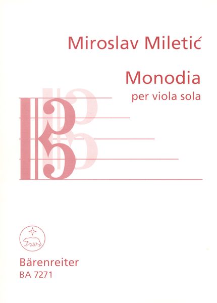 Monodia : Per Viola Sola (1990).