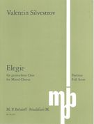 Elegie : For Mixed Chorus (1996).