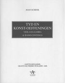 Tyd En Konst-Oeffeningen : For Viola Da Gamba and Basso Continuo.