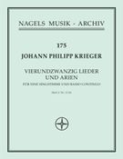 Vierundzwanzig Lieder und Arien : For Voice and Continuo - Vol. 2 : Nr. 13-24.