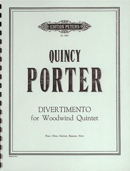 Divertimento : For Woodwind Quintet.
