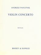 Violin Concerto.