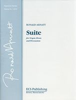 Suite : For Organ, Brass and Percussion.