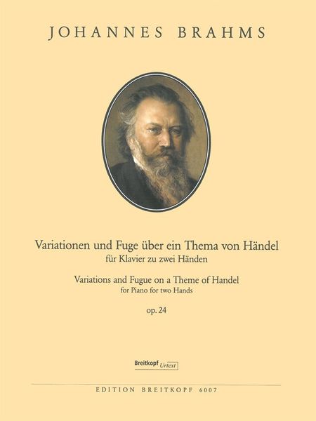 Händel-Variationen, Op. 24 : For Piano.