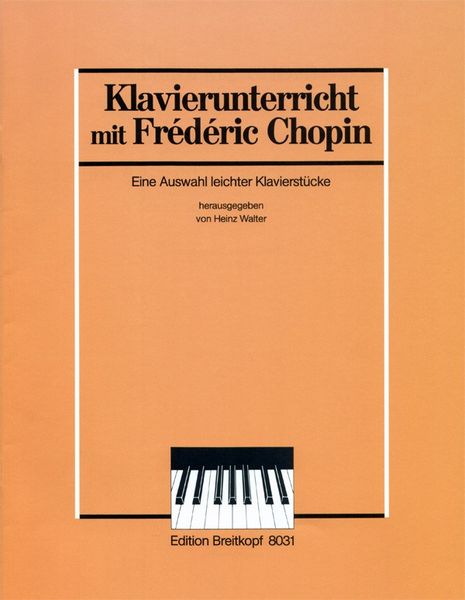 Auswahl Leichter Originalwerke : For Piano.