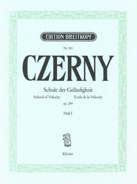 Schule der Geläufigkeit, Op. 299 : For Piano - Vol. 1.